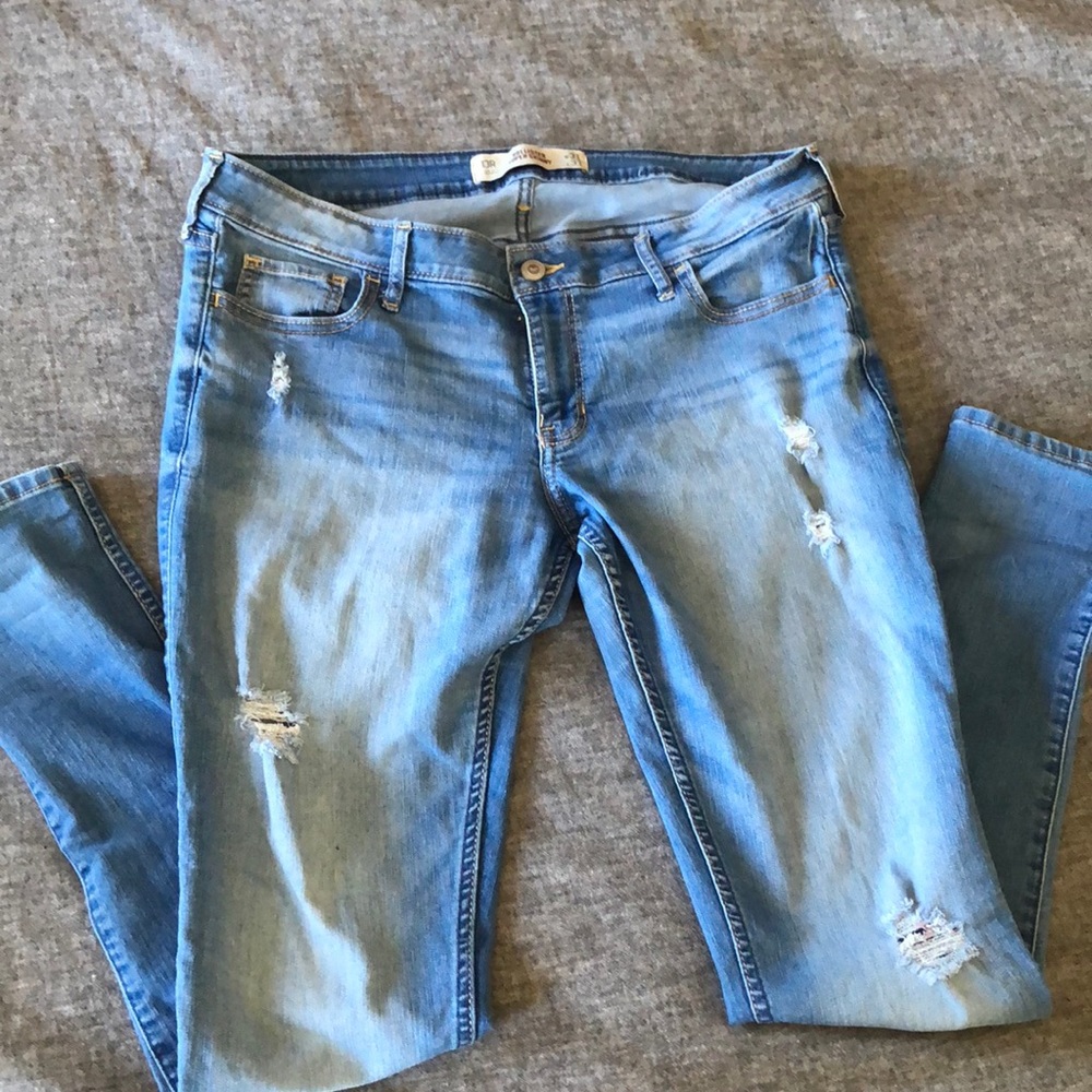 Hollister distress jeans